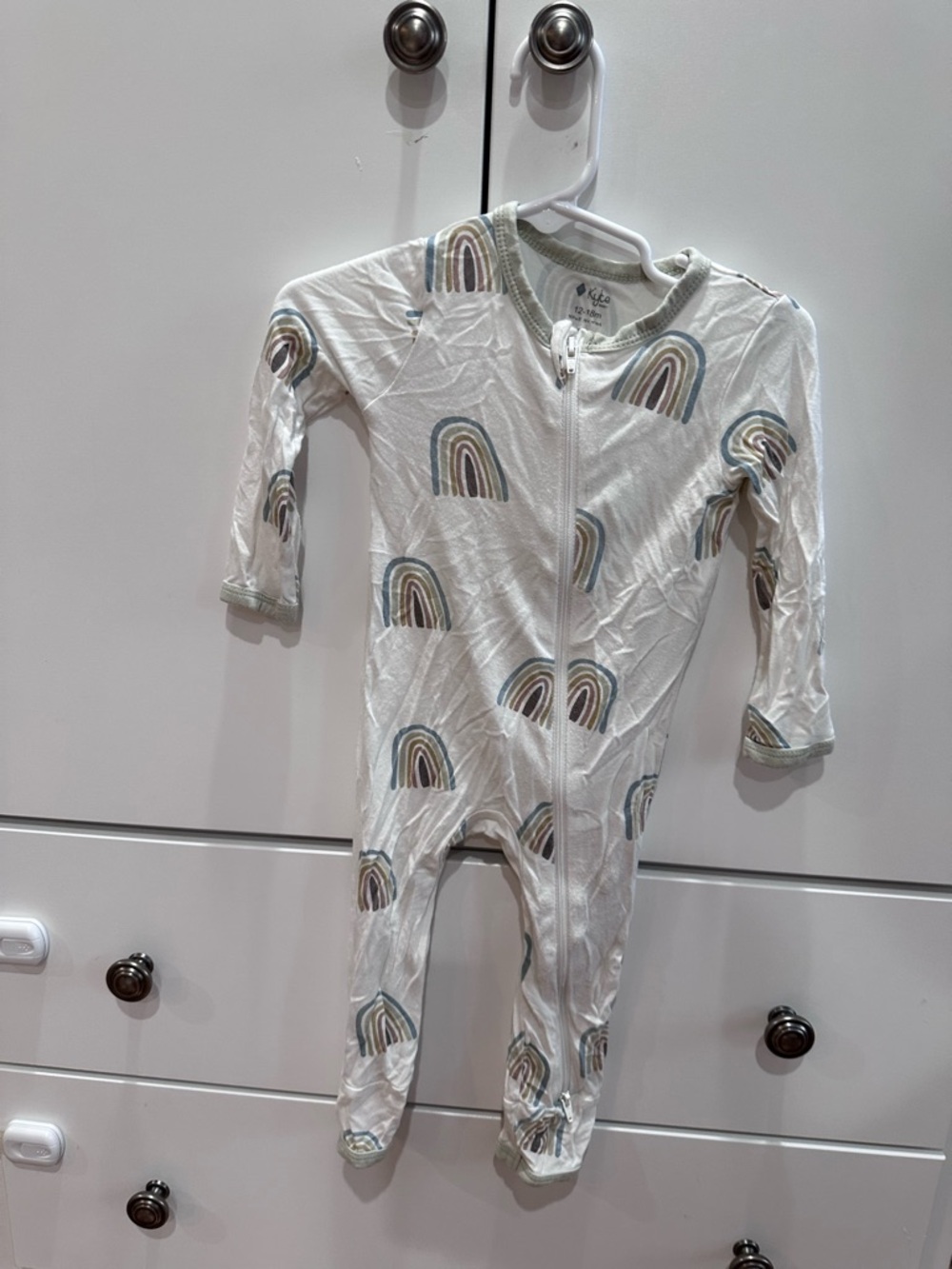 Kyte BABY Aloe Rainbow Zip Romper